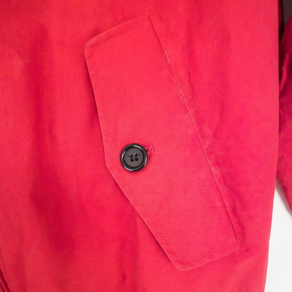 Maus & Hoffman Harrington Jacket Mens XL Red Plaid Lined Cotton Made in Scotland - Picture 7 of 16